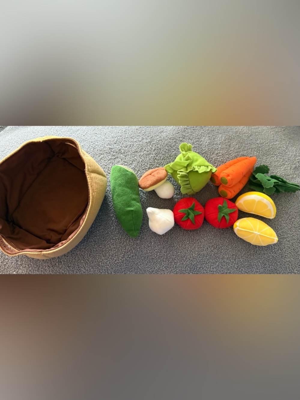 Fabric Food Children’s toys - Picture 2 of 6